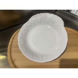 Plat rond creux - Modèle Vignes