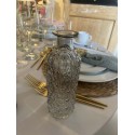 Vase de table gris