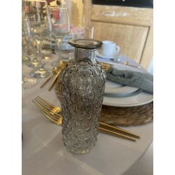 Vase de table gris