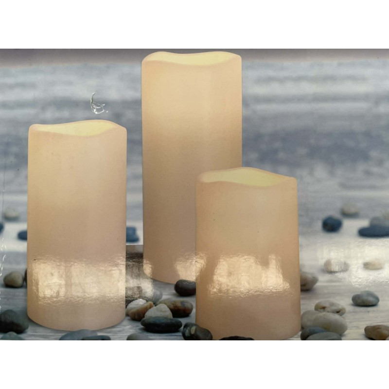 Bougies  lot de 3 LED