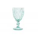 Verre à pied vintage turquoise