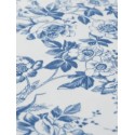 Nappe Ronde Toile de Jouy bleu – 280 cm | Style Bridgerton