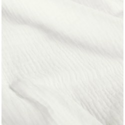 Serviette de table  gaze de coton blanc