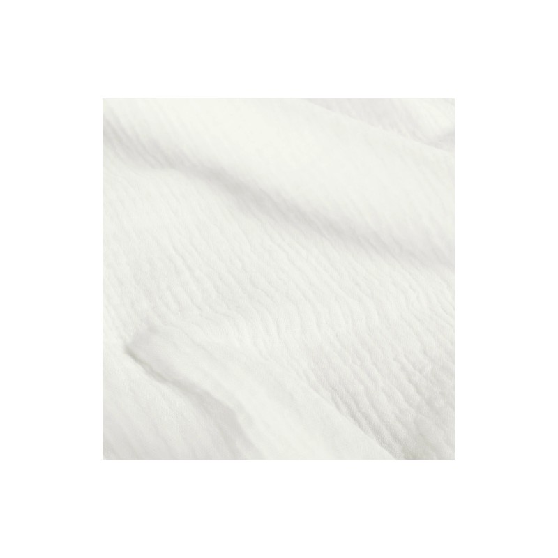 Serviette de table  gaze de coton blanc