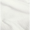 Serviette de table  gaze de coton blanc