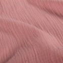 Serviette de table  gaze de coton rose