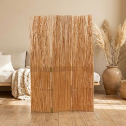 Paravent en Osier Naturel – Location Décoration Événementielle