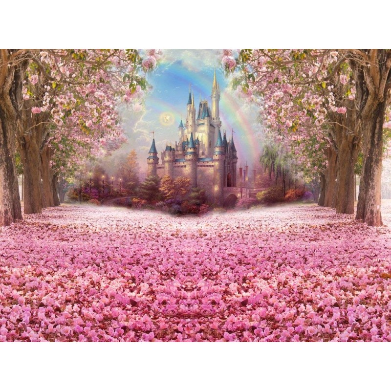 Toile de fond château