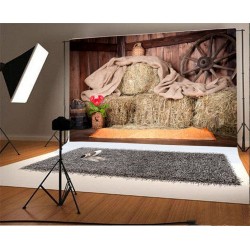 Toile de fond grange