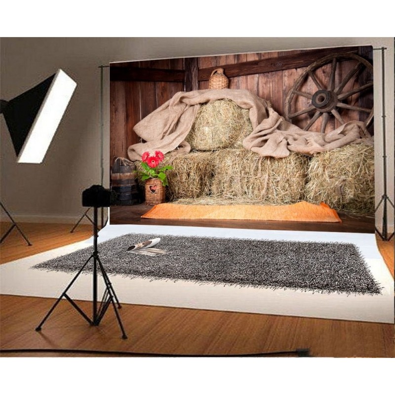 Toile de fond grange