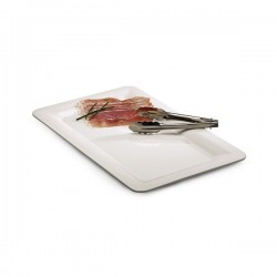 Plat plat Gastro Mélamine Blanc