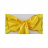 Nœud de chaise satin jaune