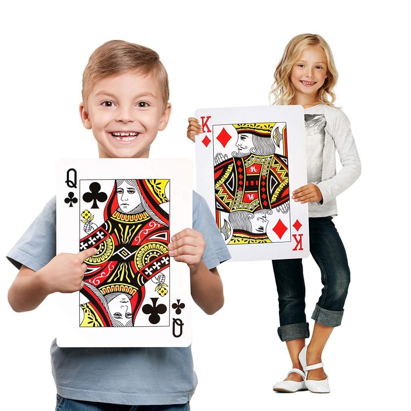 Jeu de cartes géantes