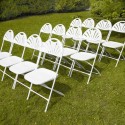 Chaise pliante de cérémonie