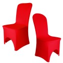 Housse de chaise rouge
