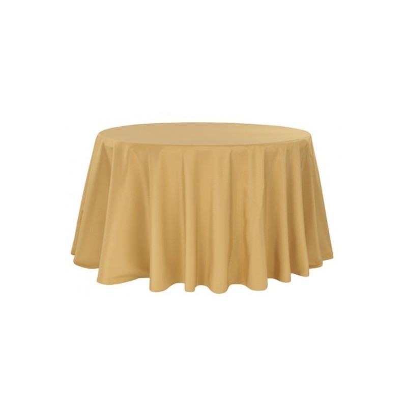 Nappe ronde or