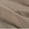 Serviette de table  gaze de coton beige lin