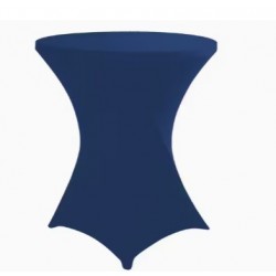 Housse de mange-debout bleu marine