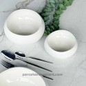 Coupelle Coline – Porcelaine blanche (D12 cm × H5 cm)