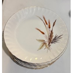 Assiette vintage – Modèle Aile beige