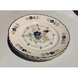 Assiette vintage – Modèle Bleuet