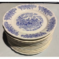 Assiette vintage – Modèle Monique