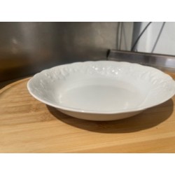 Plat rond creux - Modèle Vignes