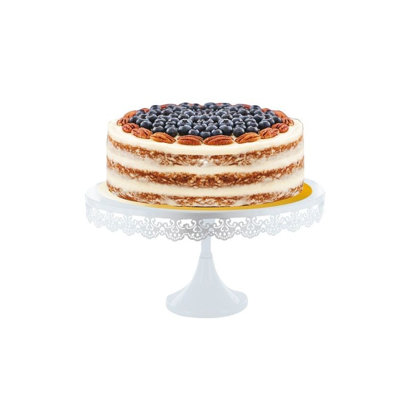 Présentoir et Support Gâteau Cake Board Carré 30 cm OR